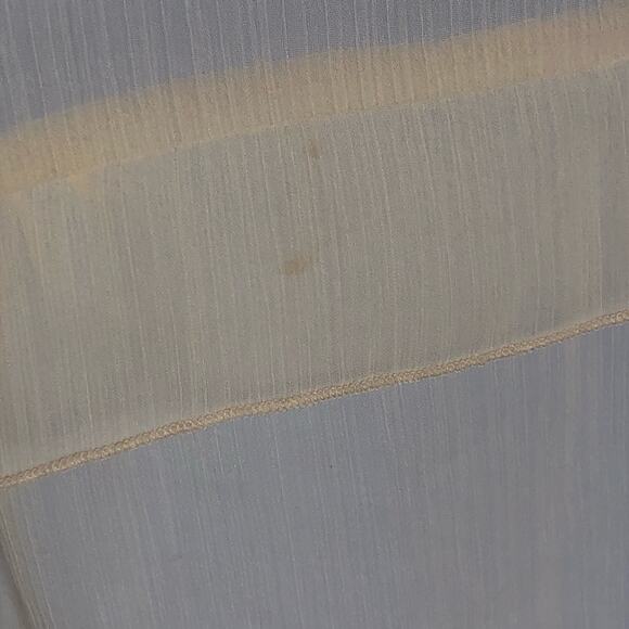 Matilda Jane Sheer Cream Sleeveless Tunic | Boho Chic Oversized Style | XS - Picture 14 of 15